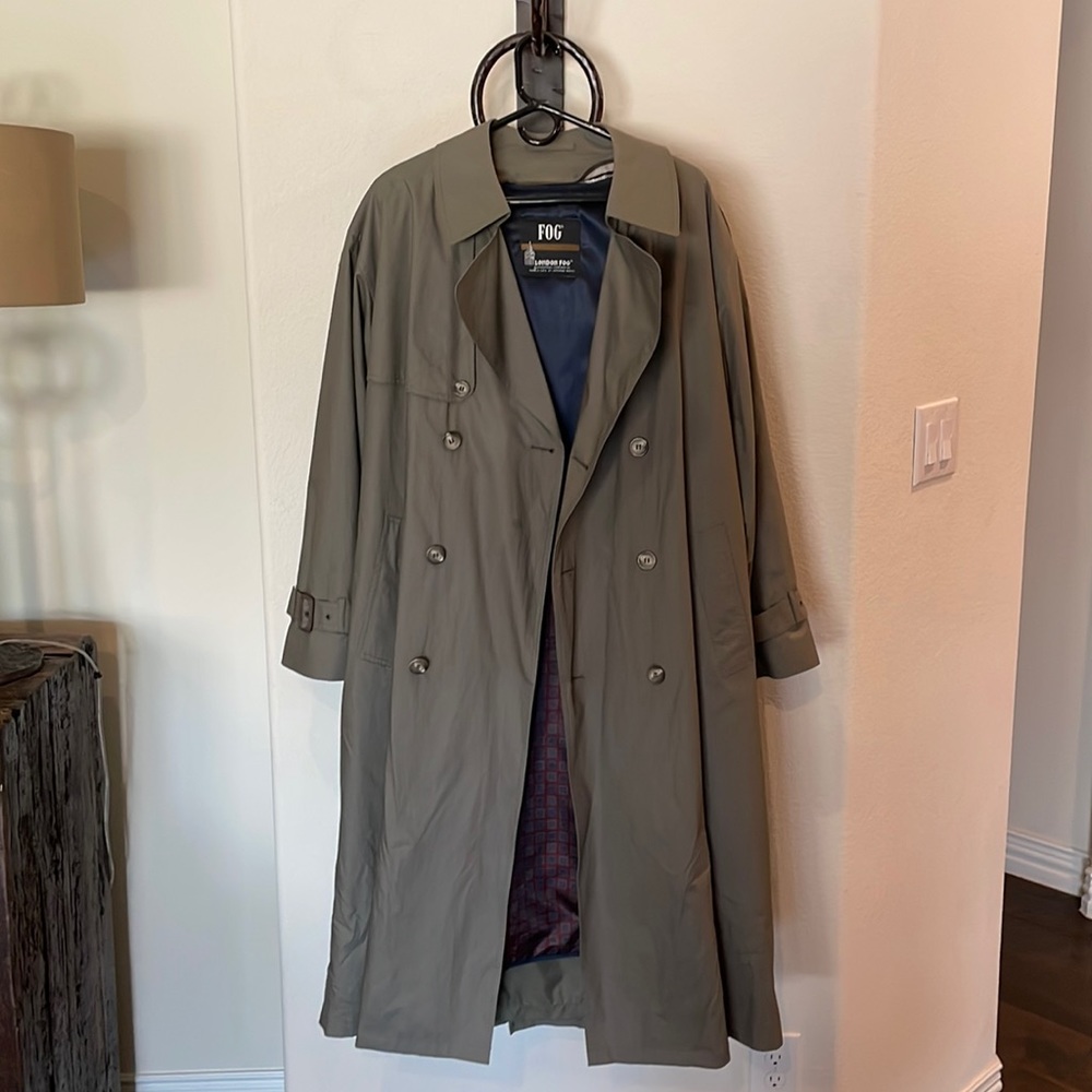 London Fog Iconic Trench Coat with removable liner
